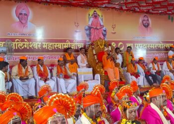 नागणसुर येथे लिंगैक्य बसवलींगेश्वर महास्वामीजी यांचा 90 वा पुण्यस्मरण प्रचंड उत्साहात साजरा