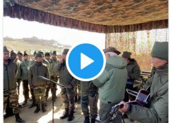 पंतप्रधानांची दिवाळी कारगिलमध्ये सैन्यदलासोबत साजरी,व्हिडीओ पहा…