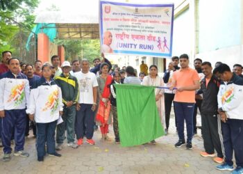 राष्ट्रीय एकता दौडमध्ये धावले अवघे जळगावकर