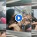 मुंबई लोकलमध्ये महिलांची तुफान मारामारी ; VIDEO व्हायरल