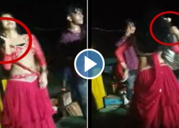 हातात पिस्तुल घेऊन स्टेजवर डान्स, तरुणीच्या ‘या’ VIDEO ने इंटरनेटवर घातला धुमाकूळ