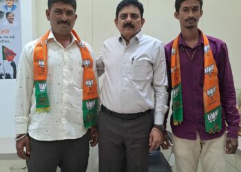 काहूरखेडा येथील ग्रा. प.सदस्यांचा भाजपात प्रवेश