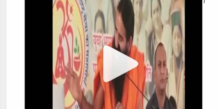 Video; महिला साडी नेसल्यावर, सलवार कुर्त्यावरही चांगल्या दिसतात… आणि काही नाही घातलं तरी चांगल्या दिसतात बाबा रामदेव यांचे वादग्रस्त वक्तव्य