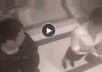 लिफ्टमध्ये छेड काढणाऱ्या तरुणाला तरुणीने शिकविला धडा ; पहा ‘हा’ व्हिडिओ