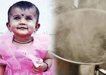 हृदयद्रावक घटना : 10 महिन्याची चिमुकली गरम पाण्याजवळ गेली अन् अनर्थ घडला