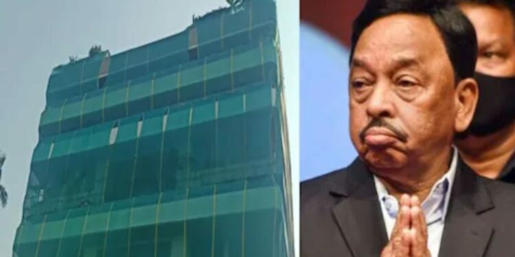 मोठी बातमी ! नारायण राणेंच्या ‘अधीश’ बंगल्यावर हातोडा