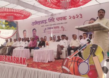 अमोलभाऊ शिंदे शालेय क्रीडा स्पर्धांना उत्साहात सुरुवात