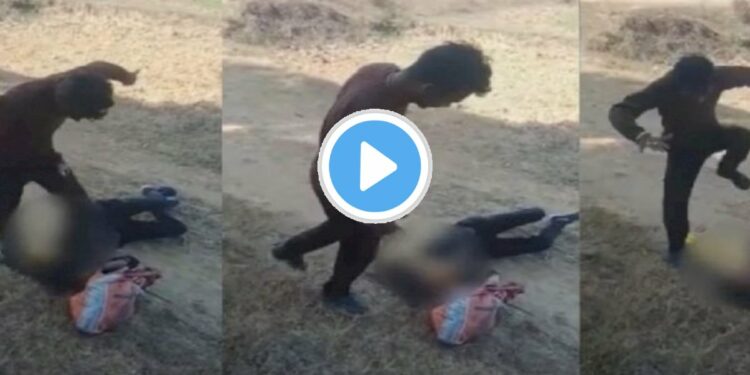 लग्नाच्या मुद्द्यावरून प्रियकर संतापला, प्रेयसीला जमिनीवर पाडले, नंतर.. हृदयद्रावक Video व्हायरल