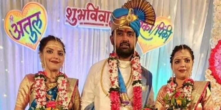 दो फूल आणि एक माली.., जुळ्या बहिणींशी लग्न करुन नवरदेवाचाच वाजणार बँण्ड?