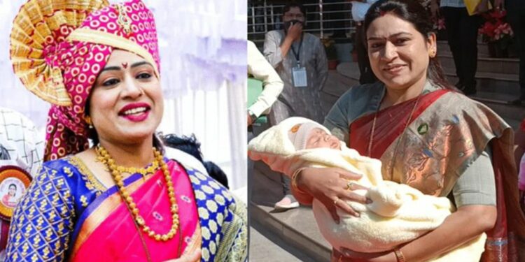 अडीच महिन्यांच्या बाळाला घेऊन महिला आमदार विधानसभेत ; व्हिडिओ झाला व्हायरल