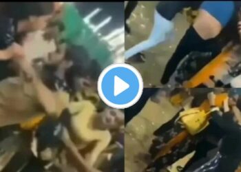 एका बॉयफ्रेंडसाठी 5 मुली एकमेकांशी भिडल्या..VIDEO झाला व्हायरल