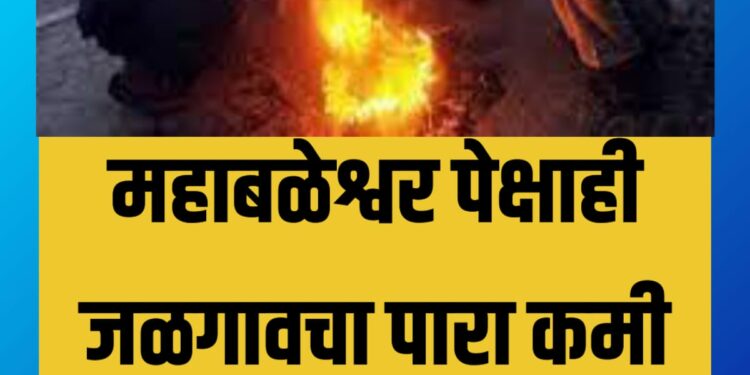 जळगाव गारठले ; महाबळेश्वर पेक्षाही जळगावचा पारा कमी अंशावर !