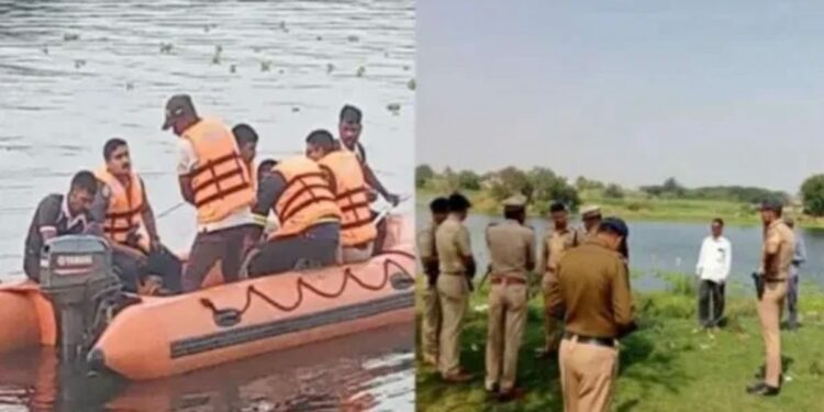 मुलाने केला घोळ अन्.. भीमा नदीत एकाच कुटुंबातील 7 जणांची आत्महत्या