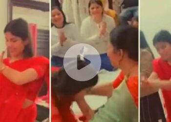 सुनेनं केलेला डान्स पाहून सासू खुश..! Video झाला तुफान व्हायरल