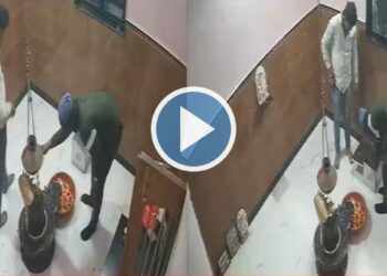महादेवाच्या मंदिरातील दानपेटी फोडली ; चोरटे CCTV कॅमेऱ्यात कैद