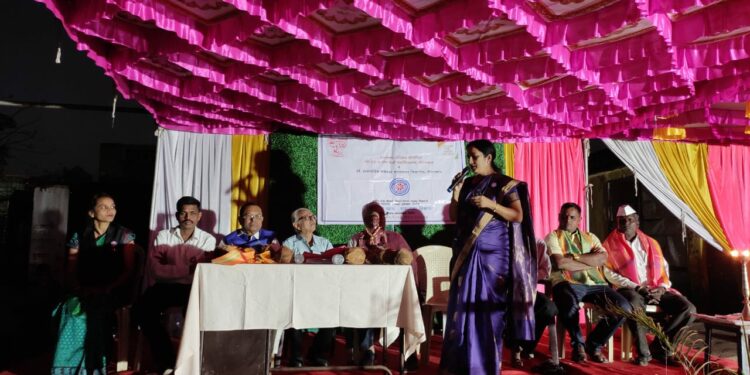 रामपूर येथील सात दिवसीय विशेष श्रमसंस्कार शिबिराचे समारोप