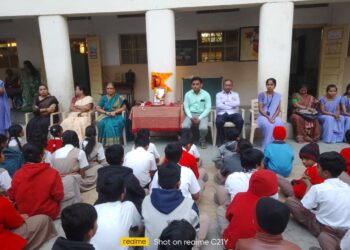 नूतन मराठा महाविद्यालयात मराठी भाषा गौरव दिवस साजरा