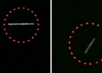 अवकाशात दुर्मिळ चित्र दिसून आल्याने जळगावकरांमध्ये खळबळ! पहा व्हिडिओ