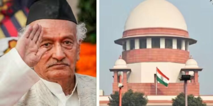 सर्वोच्च न्यायालयाकडून तत्कालीन राज्यपालांच्या भूमिकेवर प्रश्नचिन्ह ; म्हणाले..