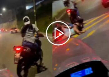 रस्त्यावर करत होती स्टंट; पाठीमागून गाडी आली अन्…. ‘हा’ VIDEO पाहून तुम्हीही संताप व्यक्त कराल..