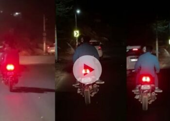 काही लाच, लज्जा ! बॉयफ्रेंडच्या मांडीवर बसून गर्लफ्रेंडचा रोमान्स, VIDEO झाला व्हायरल