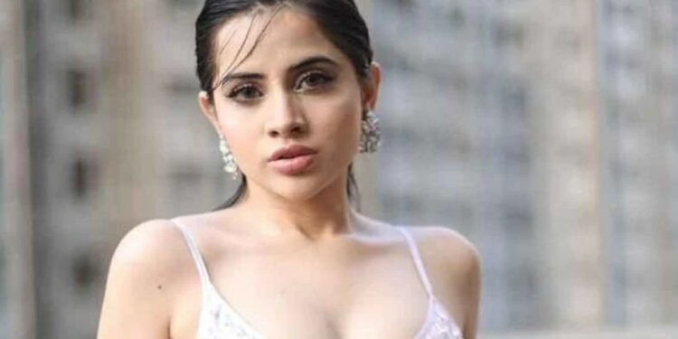 उर्फीने व्हॅलेंटाईन डे स्पेशल लूक केला शेअर ; फोटो-व्हिडिओ सोशल मीडियावर झाले प्रचंड व्हायरल