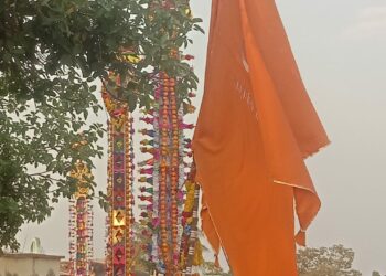 श्री मल्लिकार्जुन मंदिराजवळ शंभु महादेवाच्या कावडी साठी प्रशस्त विसावा ठिकाण
