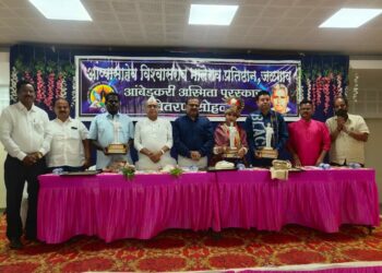 सीमा पाटील, नितीन चंदनशिवे, विधीतज्ञ राजेश झाल्टे पुरस्काराने सन्मानीत