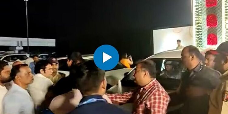 भाजप मधील दोन गटात जोरदार शाब्दिक चकमक ; VIDEO समोर