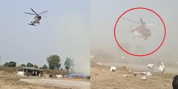 Video : हेलिकॉप्टर लँडिंग दरम्यान प्लास्टिक उडालं अन्… कर्नाटकचे माजी मुख्यमंत्री जीवघेण्या अपघातातून थोडक्यात बचावले