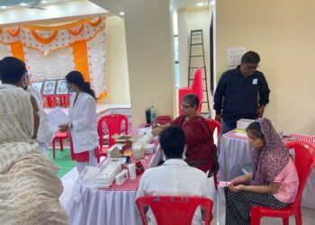 जळगावात सिकल सेल व पोश्चरल थेरपी शिबिराला प्रचंड प्रतिसाद