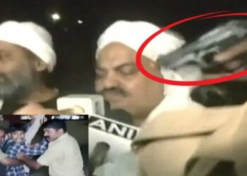 माध्यमांना बाईट देत असतानाच दोघांना गोळ्या झाडून संपविले ; हत्याकांडाची घटना कॅमेऱ्यात कैद