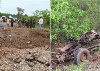 सर्वात मोठी बातमी! नक्षलवाद्यांच्या हल्ल्यात ११ जवान शहीद