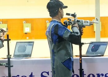 शूटिंग चॅम्पियनशिप स्पर्धेत जळगावच्या निखिल सपकाळे यास ‘सुवर्णपदक’