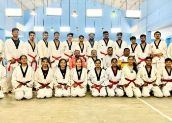 तायक्वांडो ब्लॅक बेल्ट परीक्षेत जैन स्पोर्टस् अकॅडमी तथा जळगाव जिल्हा तायक्वांडो असोसिएशनचे २५ खेळाडू उत्तीर्ण