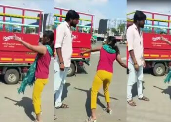 तरुणी तरुणावर एकावर एक वार करतच होती अन्.. जळगावातल्या घटनेचा व्हिडीओ व्हायरल