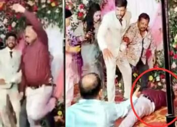 स्टेजवर डान्स करताना अचानक आला हृदयविकाराचा अन्; धक्कादायक व्हिडीओ व्हायरल