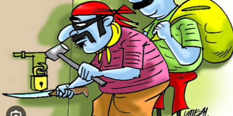 भरदिवसा दरोडा ; साडेतीन कोटीचं सोनं व १७ लाखाच्या रोकडवर चोरट्यांचा डल्ला