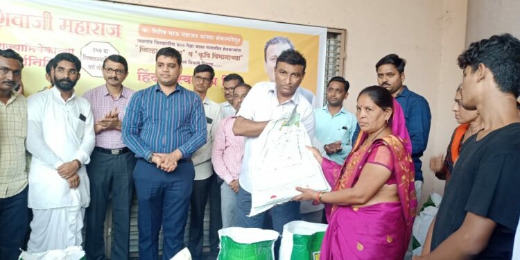 छत्रपती शिवरायांचे शेतकरी हिताचे धोरण डोळ्यासमोर ठेवून भाजपा – शिवसेना युती सरकारची वाटचाल : ना.गिरीश महाजन