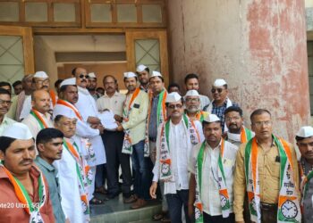 वारकरी सांप्रदायाच्या भक्तांना झालेल्या मारहाणीचा पाचोऱ्यात राष्ट्रवादी काँग्रेसतर्फे निषेध – तहसिलदार यांना दिले निवेदन