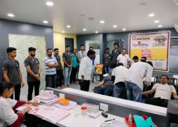 CMS तर्फे राज्याभिषेक दिनानिमित्त रक्तदान शिबिराचे आयोजन