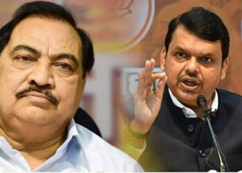 काळे झेंडे दाखवण्यावरून देवेंद्र फडणवीसांची एकनाथ खडसेंवर खरमरीत टीका, म्हणाले..