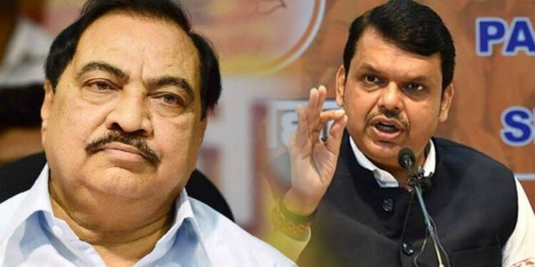 काळे झेंडे दाखवण्यावरून देवेंद्र फडणवीसांची एकनाथ खडसेंवर खरमरीत टीका, म्हणाले..