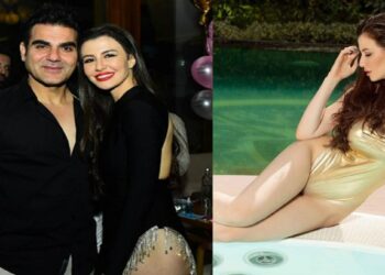 अरबाज खानच्या एक्स गर्लफ्रेंडने ओलांडल्या मर्यादा ; ग्लॅमरस फोटोने इंटरनेटचा वाढवला पारा