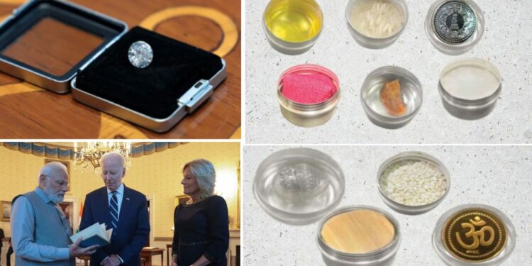 गूळ, तांदूळ, तीळ अन् हिरा..! पीएम मोदींनी आपल्या भेटवस्तूंनी जिंकलं जो बिडेनचं मन