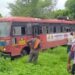मुक्ताईनगर तालुक्यात एसटी बसचा मोठा अपघात, टायर फुटल्याने बस थेट शेतात