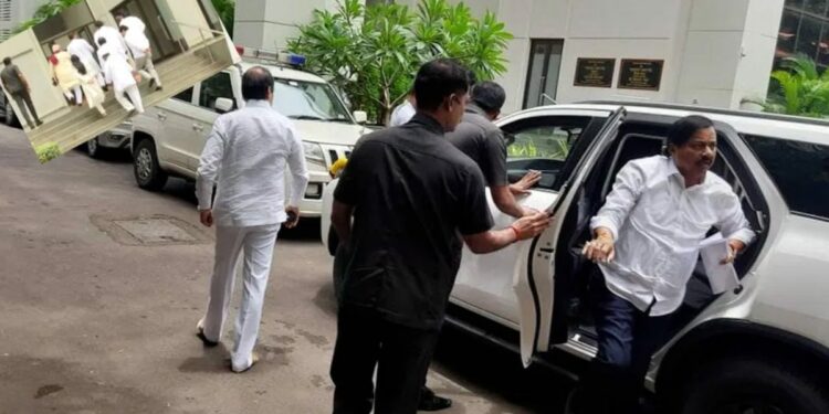 राज्याच्या राजकारणातील मोठी बातमी! अजित पवार आपल्या मंत्र्यांसह शरद पवारांच्या भेटीला