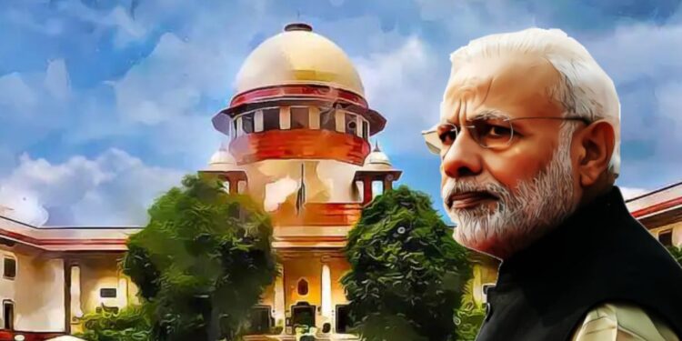 सर्वोच्च न्यायालयाने मोदी सरकारच्या कारभारावर ओढले ताशेरे ; म्हणाले ..