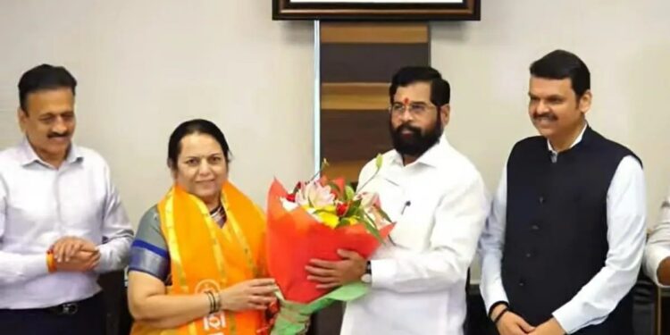 नीलम गोऱ्हे यांचा ठाकरे गटाला ”जय महाराष्ट्र” ; मुख्यमंत्र्यांच्या उपस्थिती शिंदे गटात प्रवेश