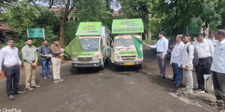 शेतकऱ्यांनी पीक विमा योजनेत शंभर टक्के सहभाग नोंदवावा ; जिल्हाधिकाऱ्यांचे आवाहन